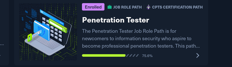 HTB Penetration Tester Path